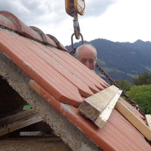 Altes Schulhaus Dorf Schangnau Kamin2